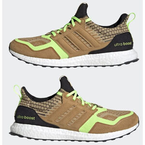Adidas Ultraboost 5.0 DNA 'Mesa Signal Green' Running Shoes GX5255 Size 10 US